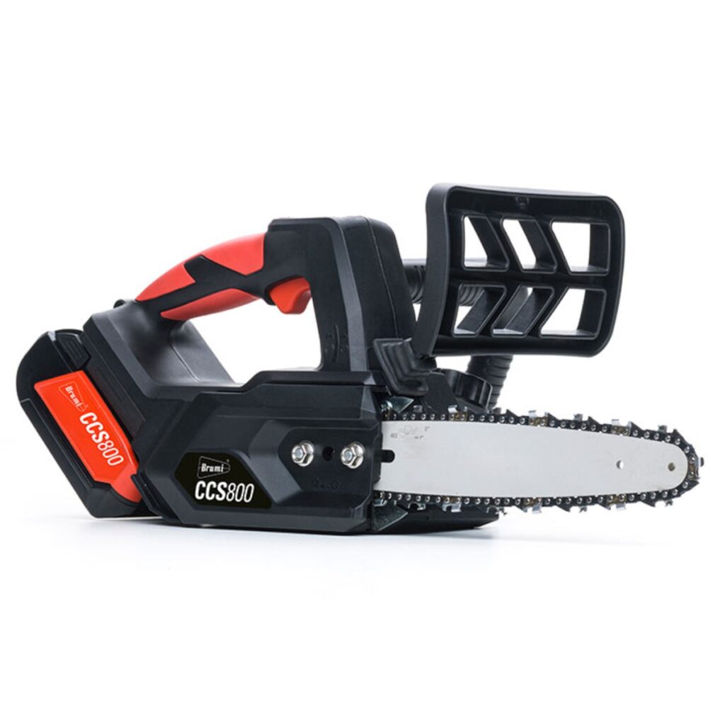 Mini Motosierra de Poda a Batería Brumi CCS800 (Kit 2 Baterías)